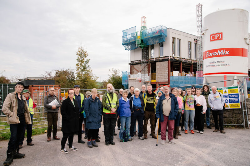 ‘I don’t know them — they just come’: strangers unite to defend town’s mosque