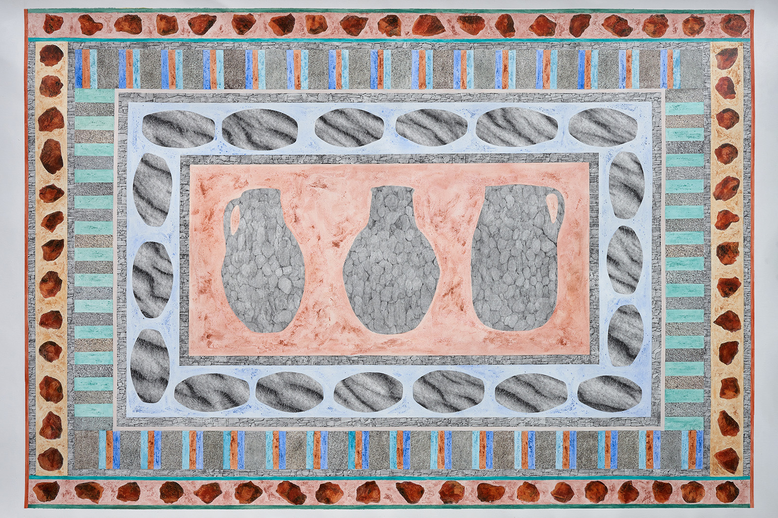 Daniah Alsaleh's Three jugs (2024). 
