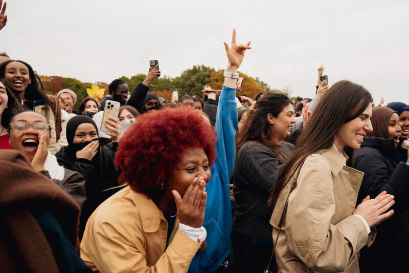 ‘It’s very difficult to be outwardly Muslim’: why women are finding freedom in a viral scream club