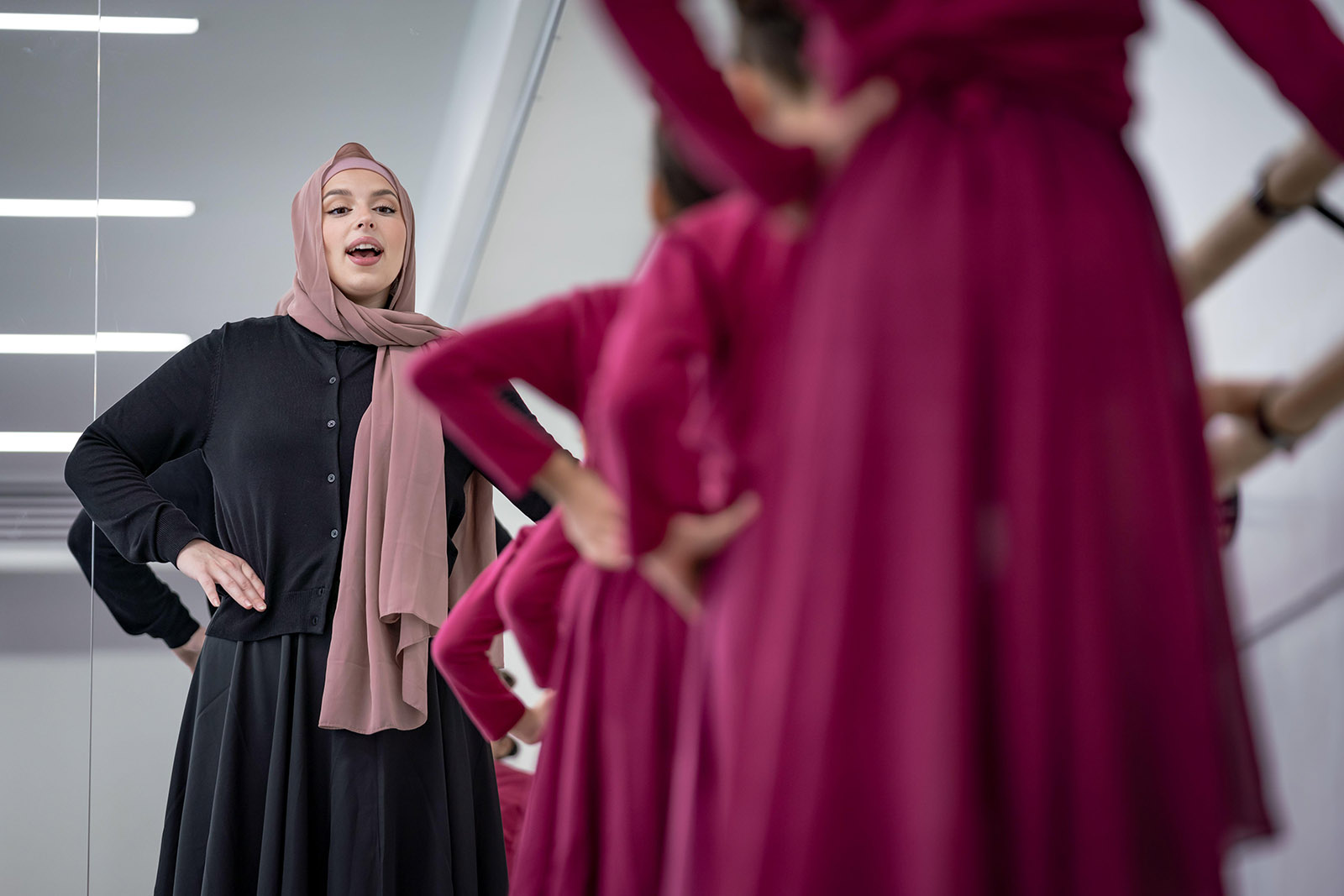 Celine Bakir, Grace & Poise assistant head ballet teacher. 