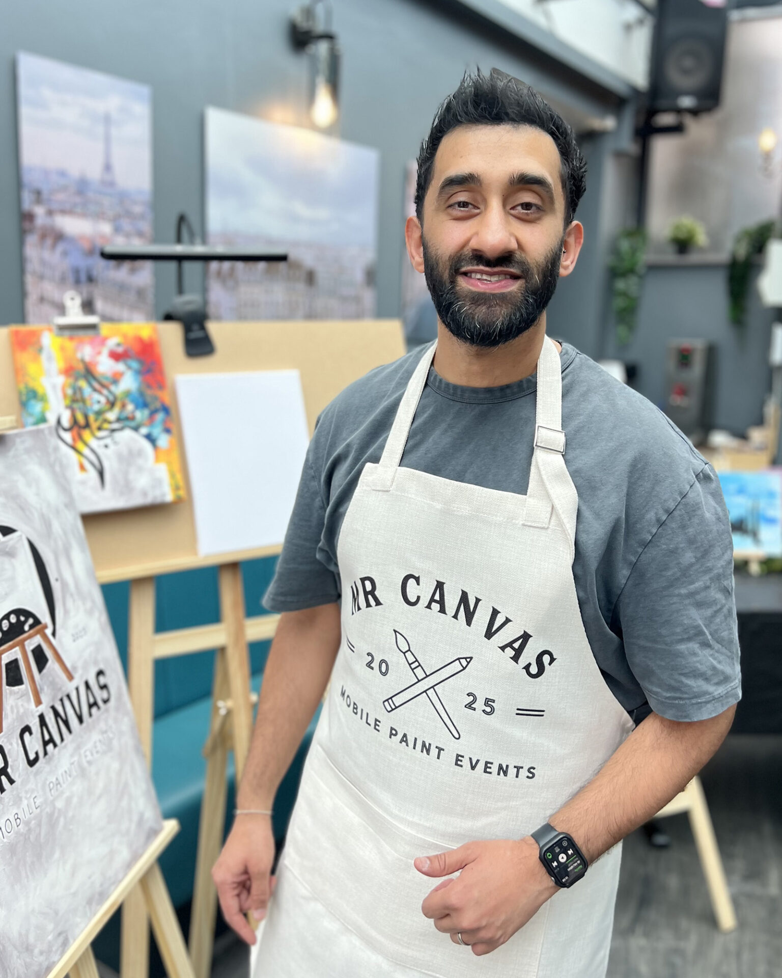 Mr Canvas owner Nahim Akhtar