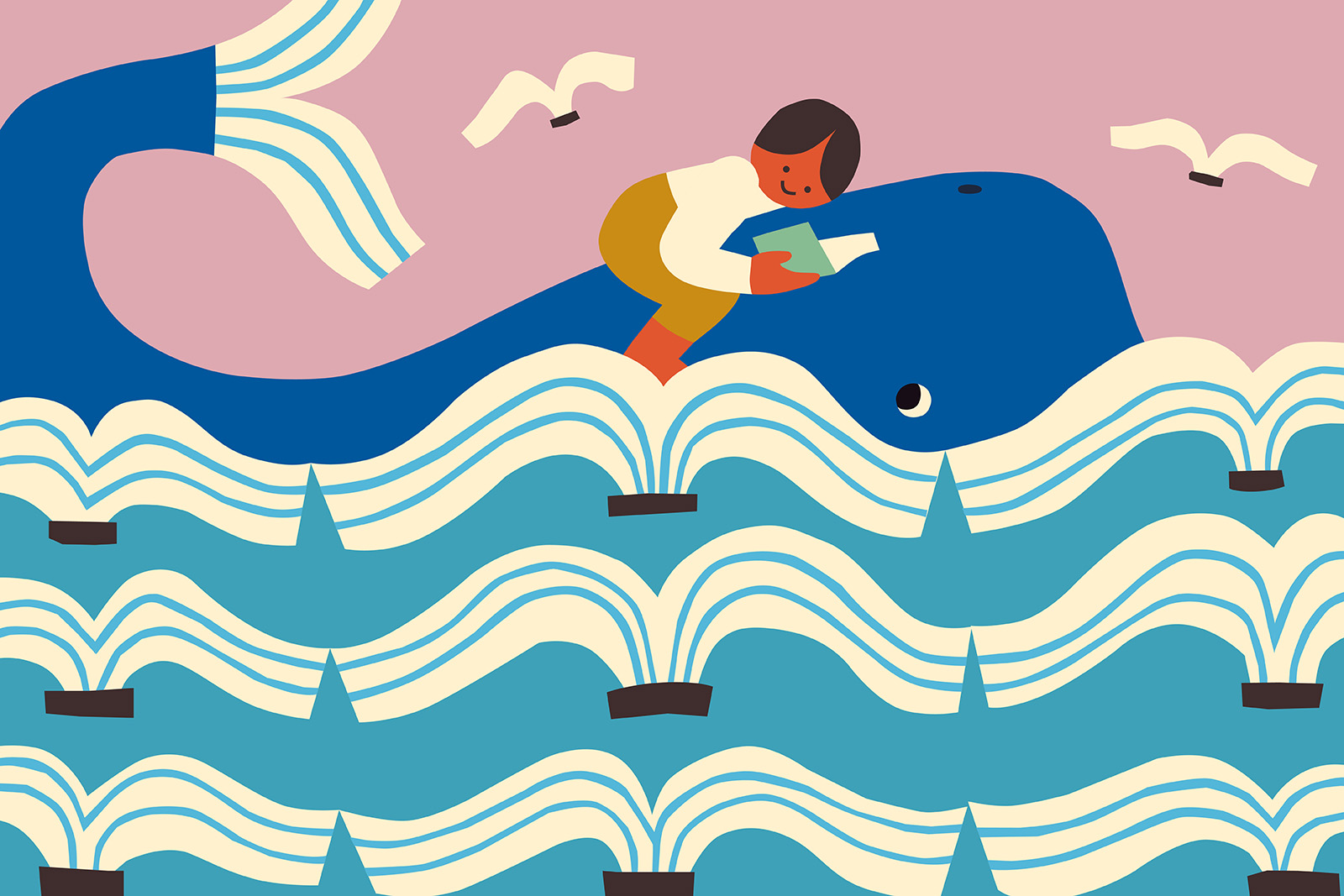 Illustration for article giving tips on how to encourage children to read