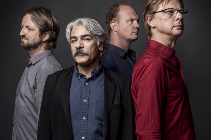 Kayhan Kalhor (second from left) and the Rembrandt Trio