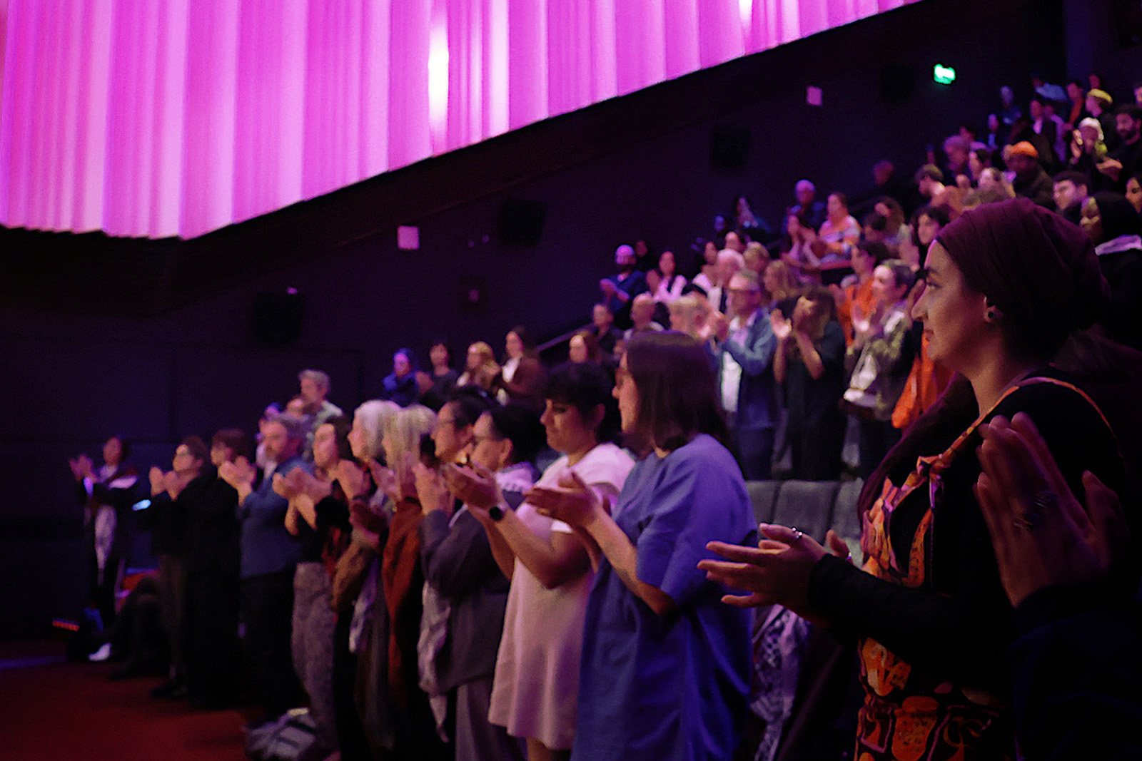 The audience at an LPFF 2025 event at the Barbican