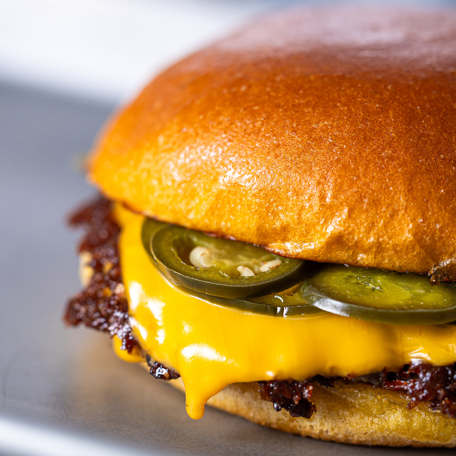 A Junk halal smash burger