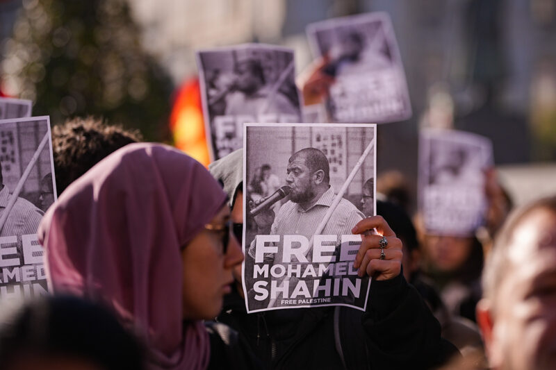 Thousands protest across Italy against detention of imam over Palestine comments