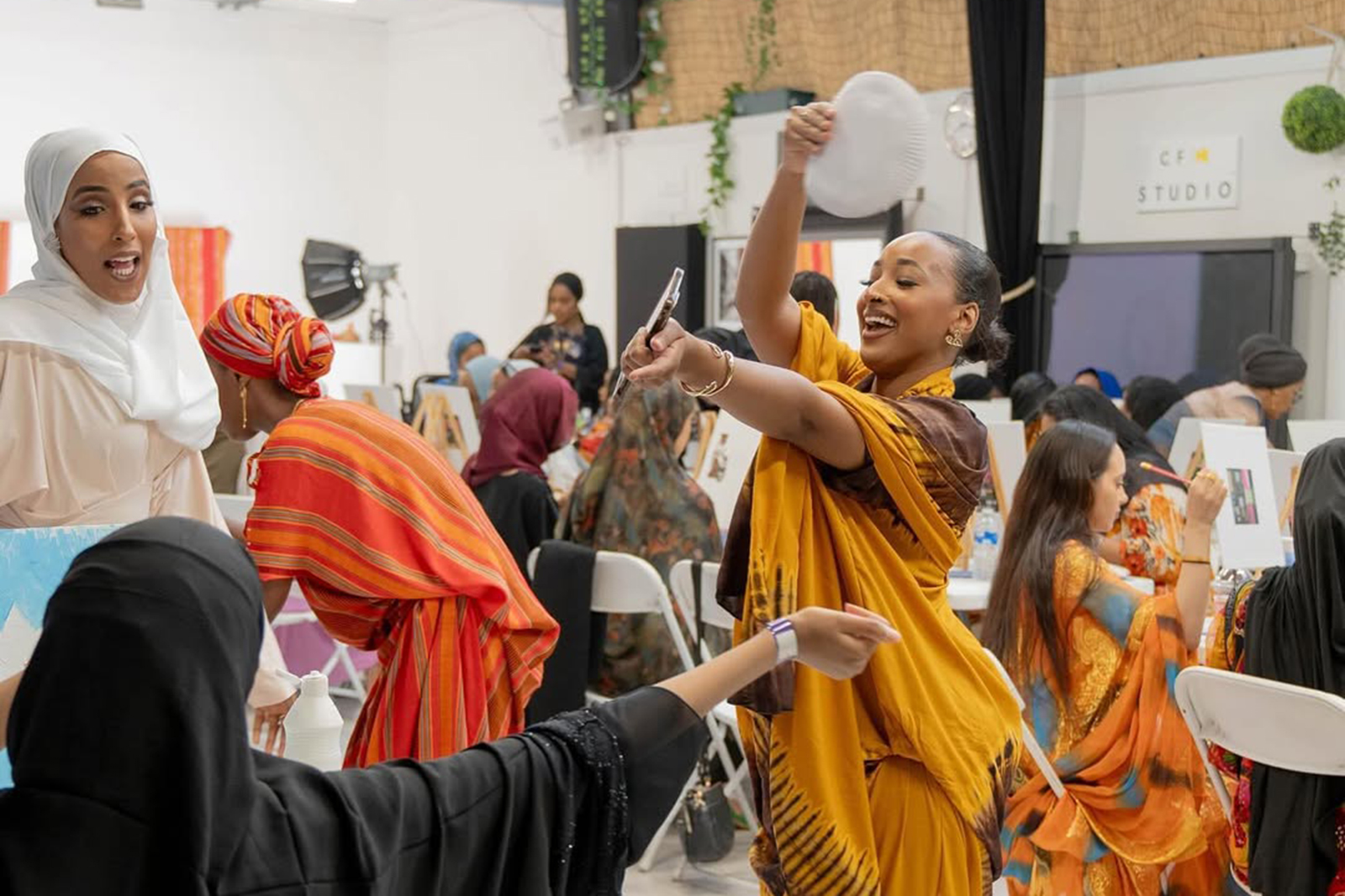 A Sip & Paint party organised by R&S Events in Birmingham