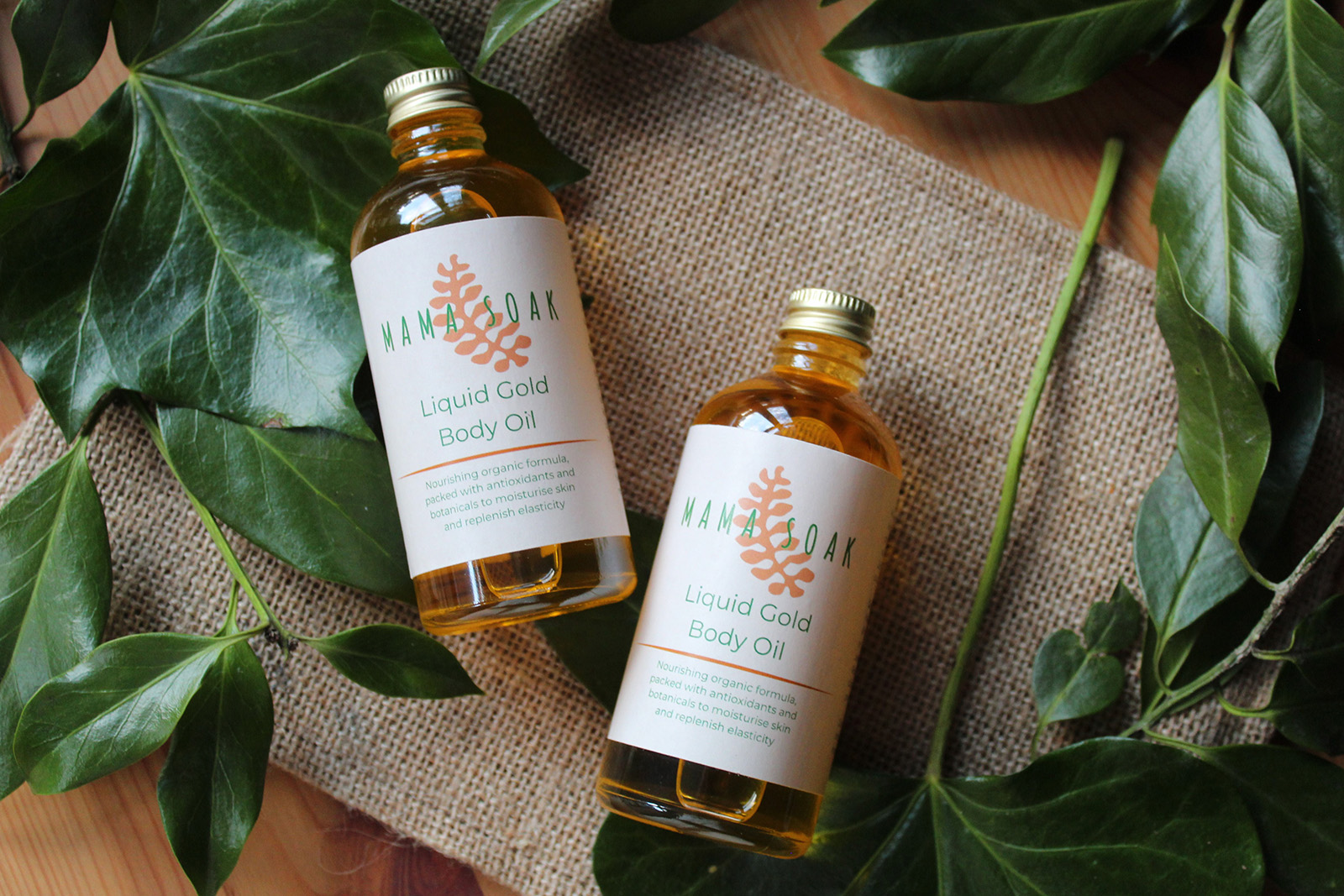 Mama Soak Liquid Gold Body Oil