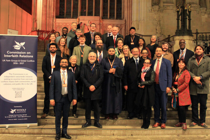The Commission on Interfaith Relations group at the launch of the initiative in parliament's Westminster Hall on 20 January 2026