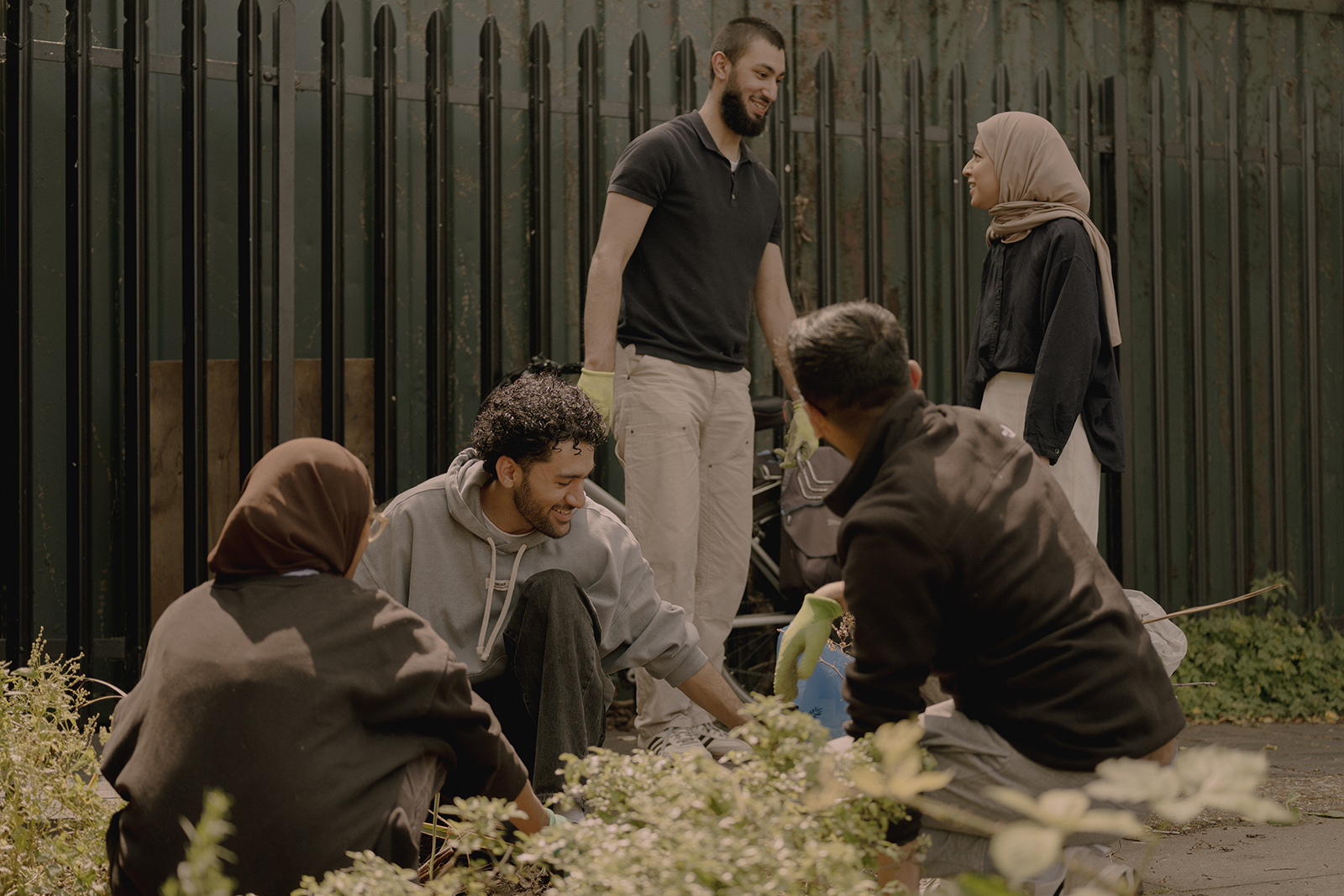 London, United Kingdom, May 31, 2025: Sustainably Muslim gardening workshop.
