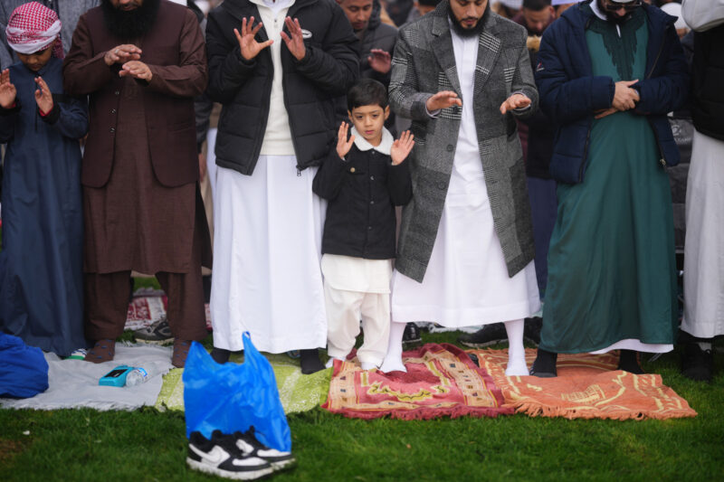 In pictures: Eid al-Fitr celebrations around the world