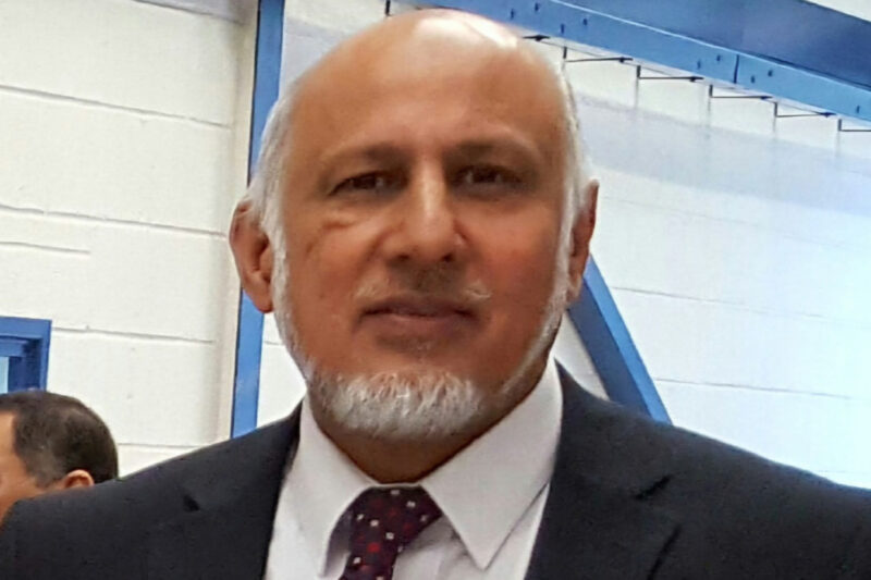 A photograph of former Conservative councillor Mohammed Arif, who won his court case claiming discrimination by his local Tory party association