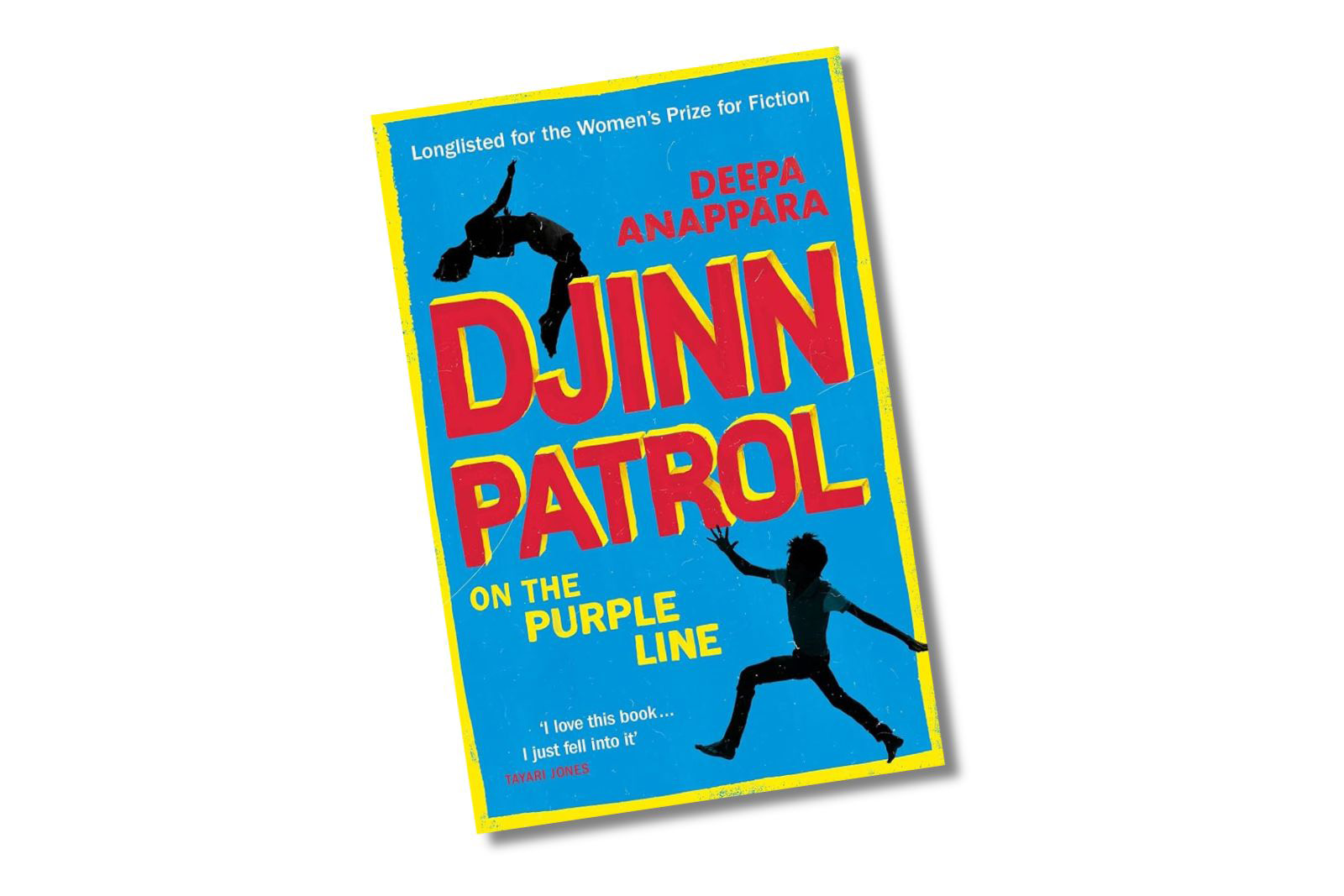 An image of the cover of Djinn Patrol on the Purple Line by Deepa Anappara