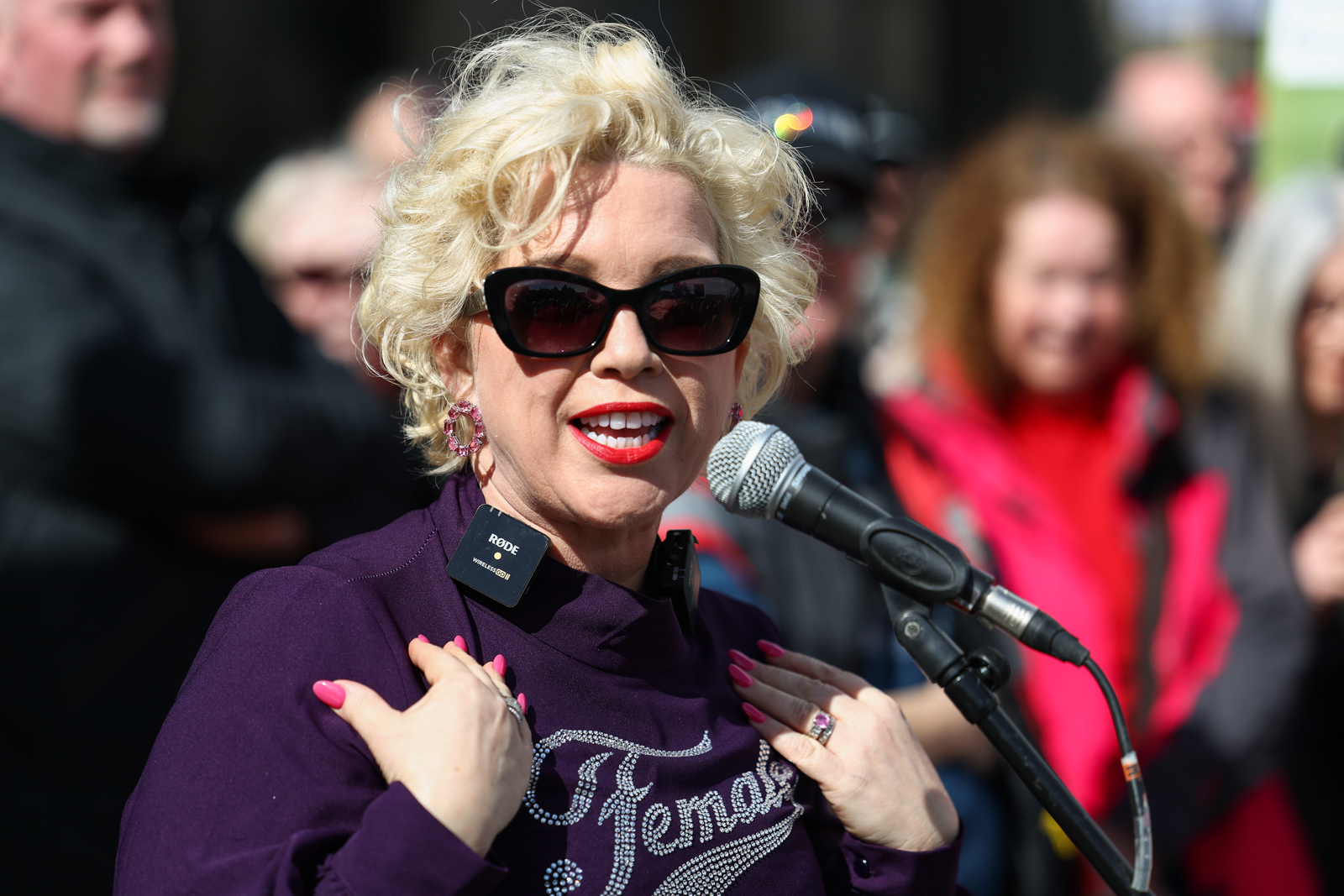 Minister says activist’s call to ‘remove Islam’ from parliament was unacceptable