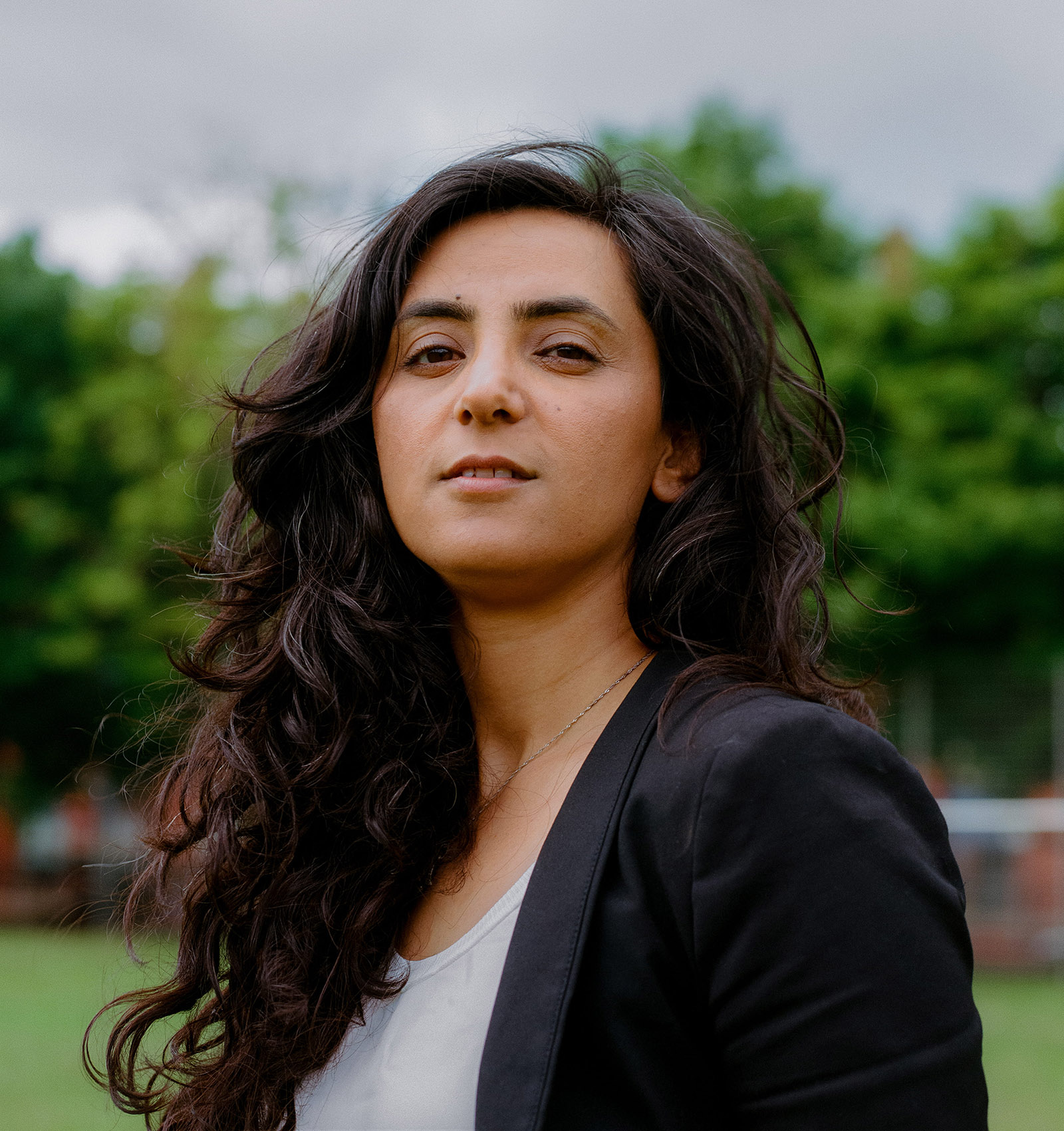 A head and shoulders portrait image of Khalida Popal