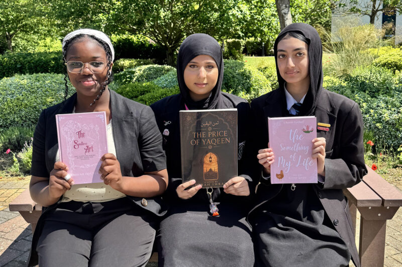 Three Luton schoolgirls become self-published novelists: ‘You can do it’