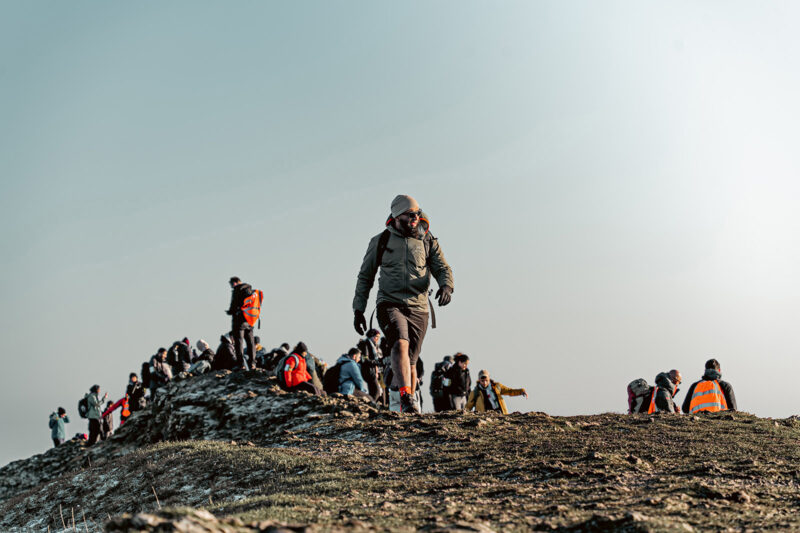‘These places are for us too’: Muslim Hikers join ascent to the UK’s highest peak