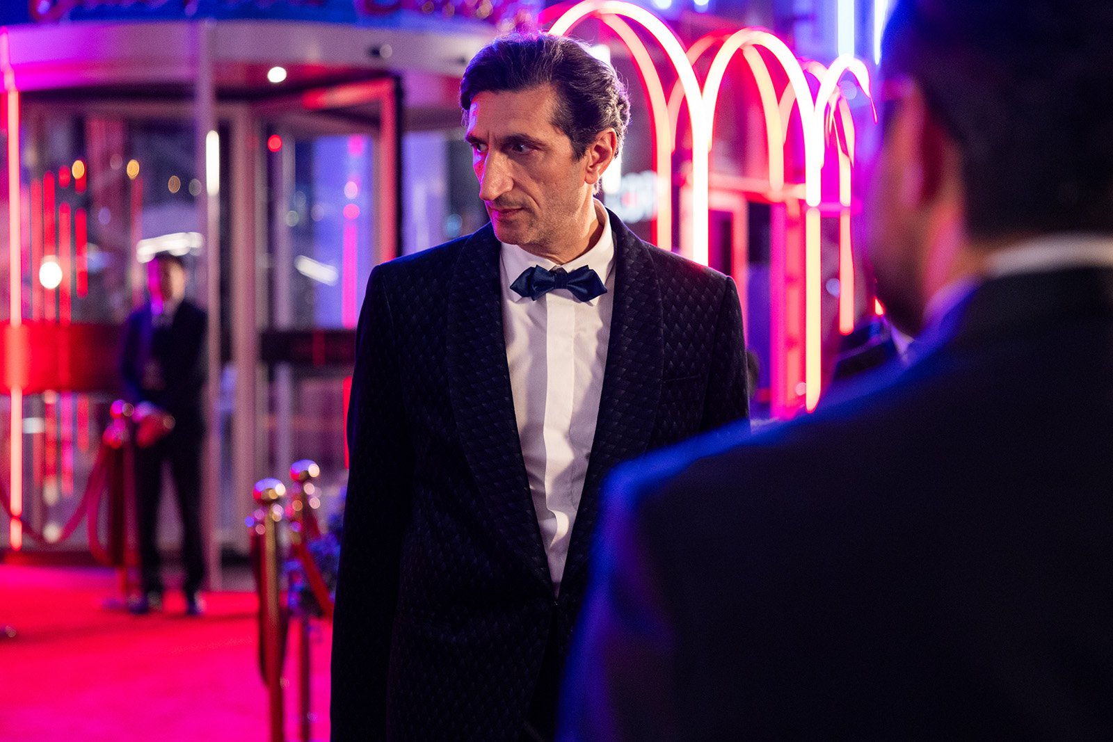 A production still of Fares Fares playing the lead character in Tarik Saleh's Eagles of the Republic