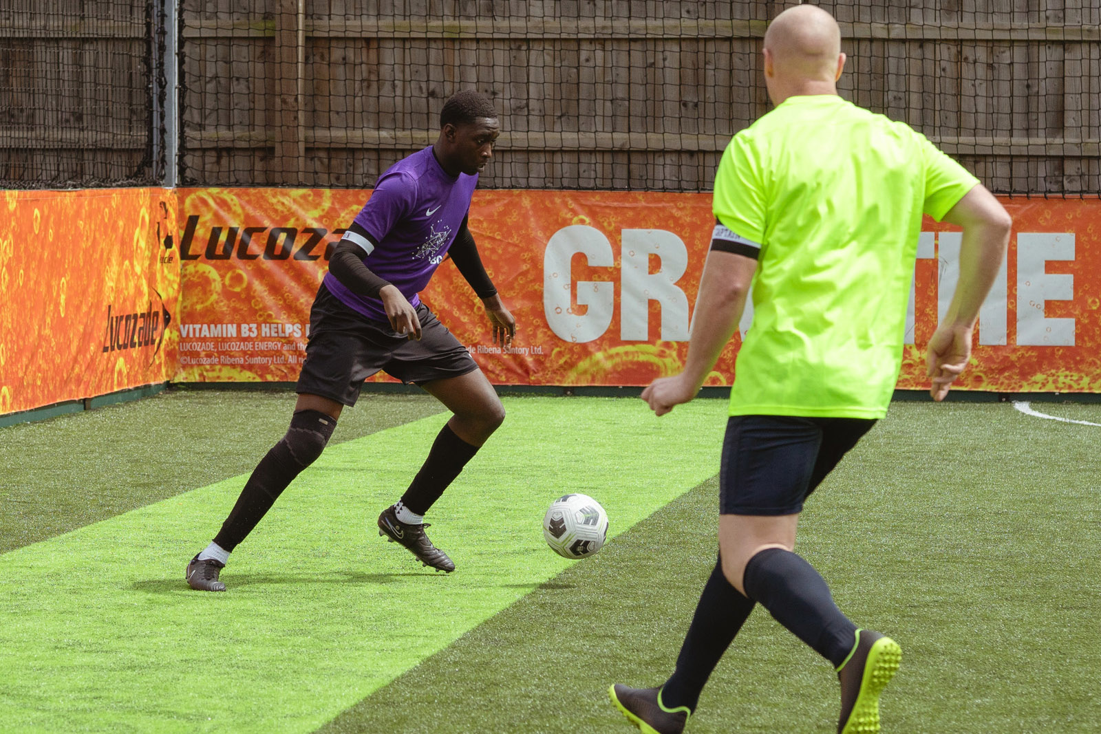 Baboucar Badjie playing football