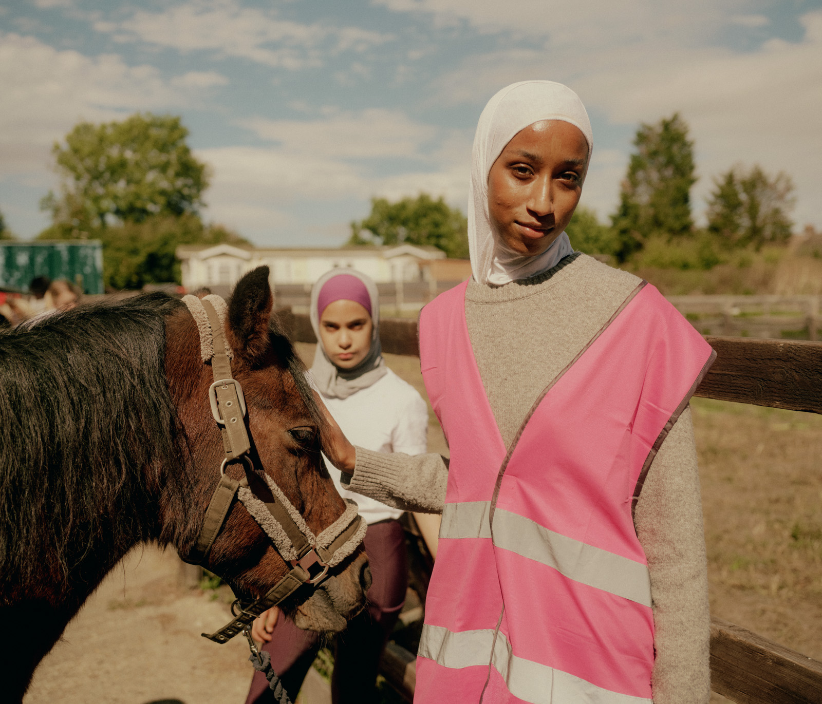 London, United Kingdom, September 12, 2026: Halo, one of the organizers of Sisters Countryside Club. Photographed by Tori Ferenc for Hyphen.